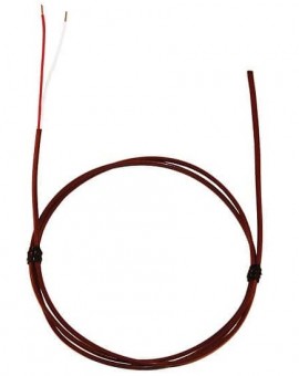 Digi-Sense 18525-25 Type J Hermetically Sealed Tip Insulated Thermocouple, 10&#039;, 24 Awg-