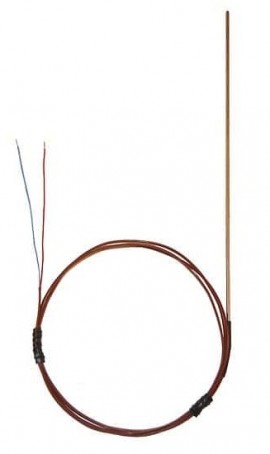 Digi-Sense 18525-68 Type T Hollow Thermocouple Probe, 12 x 0.25&amp;quot;, 24 Awg-