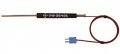 Digi-Sense 18526-13 Type T Thermocouple Probe with mini-connector, 12 x 0.19&amp;quot;, ungrounded-