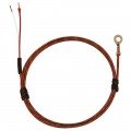 Digi-Sense 18526-33 Type J Economic Bolt-on Thermocouple Probe, screw #6-