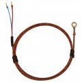 Digi-Sense 18526-34 Type T Bolt On Thermocouple Probe with stripped leads, #6 screw, 24&amp;quot; ext-