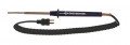 Digi-Sense 18526-57 Type J Flat-Leaf Thermocouople Probe, 4.5&amp;quot;, 5&amp;#39; coil cord-