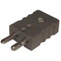 Digi-Sense 18527-03 Standard Type-J Thermocouple Connector, male plug-