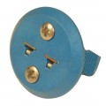 Digi-Sense 18527-23 Panel-Mount Thermocouple Mini Connector, type t, round-