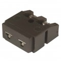Digi-Sense 18527-27 Panel-Mount Thermocouple Mini Connector, type j, rectangular-