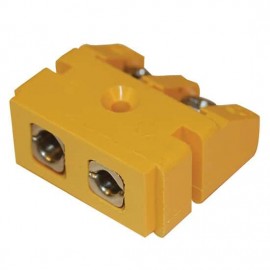 Digi-Sense 18527-31 Panel-Mount Thermocouple Standard Connector, type k, rectangular-