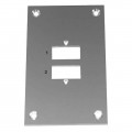 Digi-Sense 18527-33 Thermocouple Mini Connector Mounting Panel, vertical, 2 circuits-