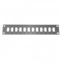 Digi-Sense 18527-40 Thermocouple Mini Connector Mounting Panel, horizontal, 12 circuits-