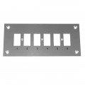 Digi-Sense 18527-45 Thermocouple Connector Mounting Panel, horizontal, 6 circuits-