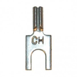 Digi-Sense 18528-03 Chromel Spade Lugs, for type k and e thermocouples, 10-pack-