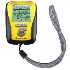 Digi-Sense 68000-48 Traceable Digital Handheld Environmental Monitor with Stopwatch-