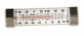 Digi-Sense 90250-60 Liquid-In-Glass Refrigerator/Freezer Thermometer, -40 to 80&amp;deg;F-