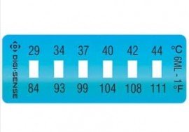 Digi-Sense 90308-91 Irreversible Temperature Label, 6-Point, 84 to 108&amp;#176;F-