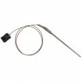 Digi-Sense 90446-48 Type-J Probe, 12", 1/4", fiberglass, overbraid-