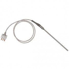Digi-Sense 90447-40 RTD Probe, 9", 1/4" NPT, re-adjustable, mini-plug-