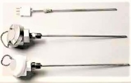 Digi-Sense 90447-43 RTD Probe, 10&quot;, 1/4&quot; NPT, spade lugs-