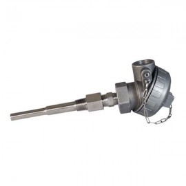 Digi-Sense 93820-40 Industrial RTD Probe with thermowell, 4", &amp;#189;" thread-