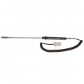 Digi-Sense 93831-89 Alligator RTD Probe with braided steel cable, 1.39&quot;,-