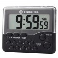 Digi-Sense 94416-00 Push-Button Clock/Timer with Back Clip and Magnet-