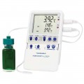 Digi-Sense 94460-47 Traceable Memory-Loc Thermometer with Calibration, 1 bottle/1 bullet probe-