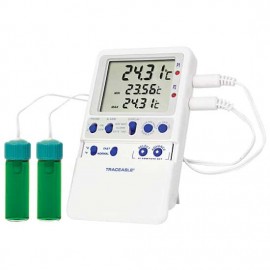 Traceable Refrigerator/Freezer Digital Thermometer with Bottle