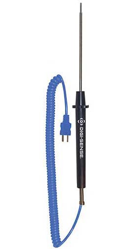 Digi-Sense WD-08500-55 General-Purpose Thermocouple Probe, Type T, Grounded Junction-