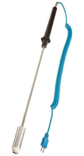 Digi-Sense WD-08500-60 Straight Surface Thermocouple Probe, Type T, Exposed Junction-