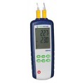 Digi-Sense WD-20250-02 Dual-Input Data-Logging T/C Thermometer with NIST Traceable Calibration Certificate, Type K/J-