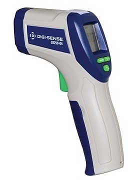 Digi-Sense WD-20250-04 Infrared (IR) Thermometer with NIST Traceable Calibration Certificate, 10:1-