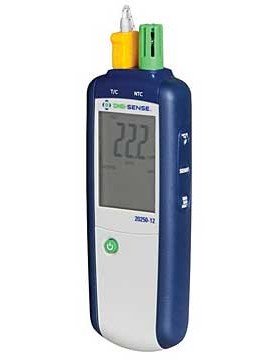 Digi-Sense WD-20250-12 Digital Thermohygrometer with TSH/TEET, T/C Input-