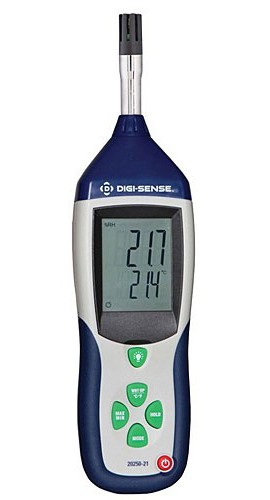Digi-Sense WD-20250-21 Thermohygrometer, NIST Traceable Calibration Certificate-