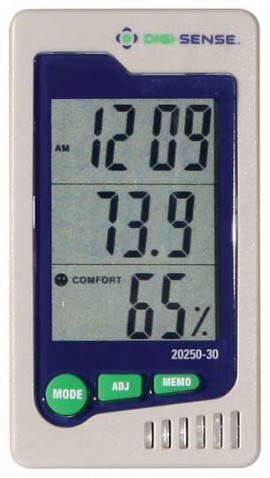 Traceable Temperature/Humidity Clock