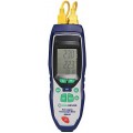 Digi-Sense WD-20250-92 2-Input Data-Logging Thermocouple Probe Thermometer, Type J/K/T-