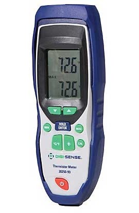 Digi-Sense WD-20250-93 Thermistor Thermometer with NIST Traceable Calibration Certificate-
