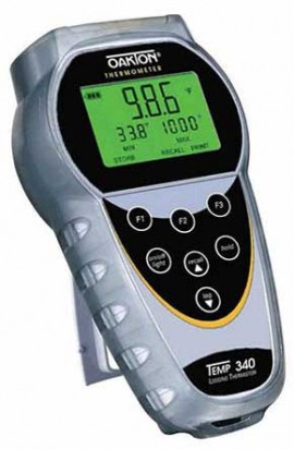Digi-Sense WD-35426-50 Thermistor Data-Logging RTD Thermometer, Temp 340-