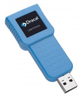 Dracal USB-RTD200-CAL Digital RTD Probe to USB Adapter, &amp;frac23;-wire, &amp;plusmn;0.108&amp;deg;F accuracy at 77&amp;deg;F-