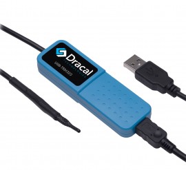 Dracal VCP-TRH320-CAL USB Temperature and Relative Humidity Sensor with 2-layer filter, -40 to 158&amp;deg;F, &amp;plusmn;0.54&amp;deg;F-