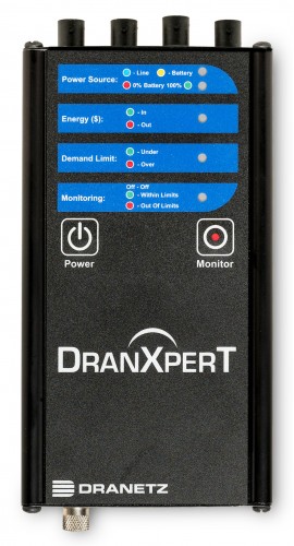 Dranetz DranXperT Portable Power Logger and Power Quality Detector Kit with 20 A CT&#039;s-