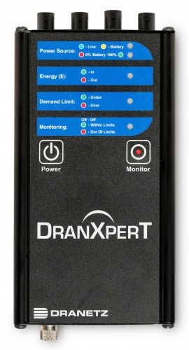 Dranetz DranXperT Portable Power Logger and Power Quality Detector Kit with 50 A CT's-