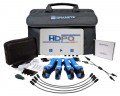 Dranetz HDPQ-SPX4A500PKG Xplorer SP Power Quality Analyzer Package with four 500 A clamp-on current transformers, 50 mm-