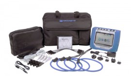 Dranetz HDPQ-SPXA550PKG Xplorer SP Power Quality Analyzer Package with four 100 A clamp-on current transformers, 15 mm-