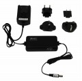 Dranetz ISOFLEXMHXLU Isolated Probe Power Supply with wall adapter and interchangeable plugs, 3 V-