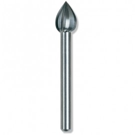 Dremel 121 Carving Bit, flame, 0.25"-