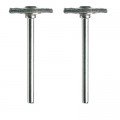 Dremel 428-02 Carbon-Steel Brushes, 0.75&quot;, 2-pack-