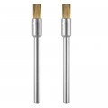 Dremel 537-02 Brass Brushes, 0.125", 2-pack-
