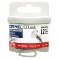 Dremel EZ456B-01 EZ-Lock Rotary Cutting Wheels, 1.5&amp;quot;, 12-pack-