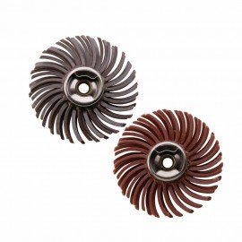 Dremel EZ474SA Detail Abrasive Brushes, 1", 2-pack-