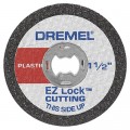 Dremel EZ476 EZ-Lock Plastic Cutoff Wheels, 1.5&quot;, 5-pack-