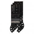 Dremel MM440B Multi-Max Wood Flush-Cut Oscillating Blades, 1.25&quot; cutting depth, 3-pack-