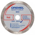 Dremel SM540 Tile Diamond Wheel, 3&quot;-